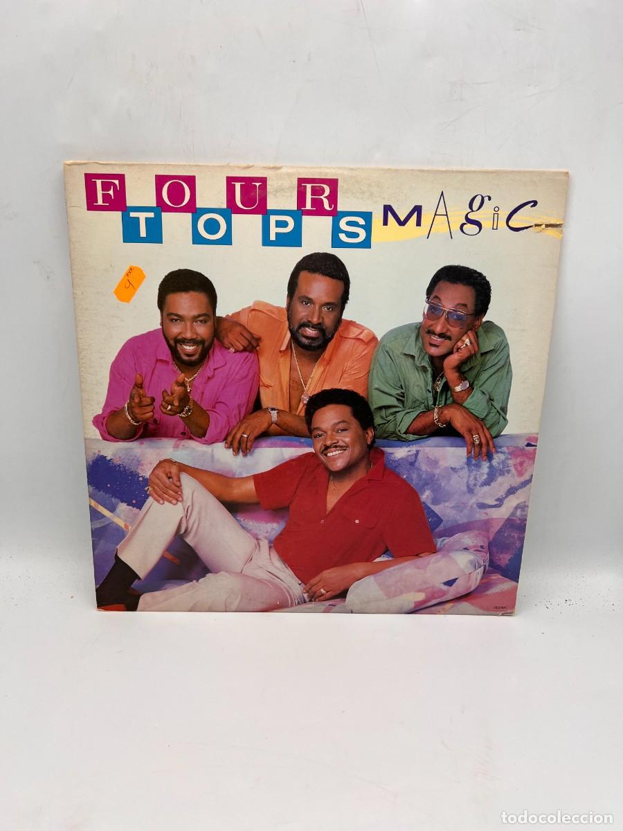 Discos de vinilo: LP. FOUR TOPS - MAGIC. MOTOWN. 1985 - Foto 1