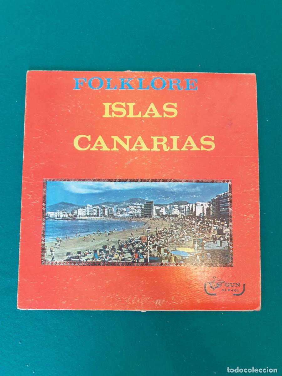 Discos de vinilo: FOLKLORE ISLAS CANARIAS. GUN RECORDS. - Foto 1