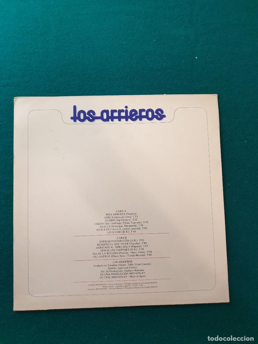 Discos de vinilo: Los Arrieros Los Arrieros - Foto 2