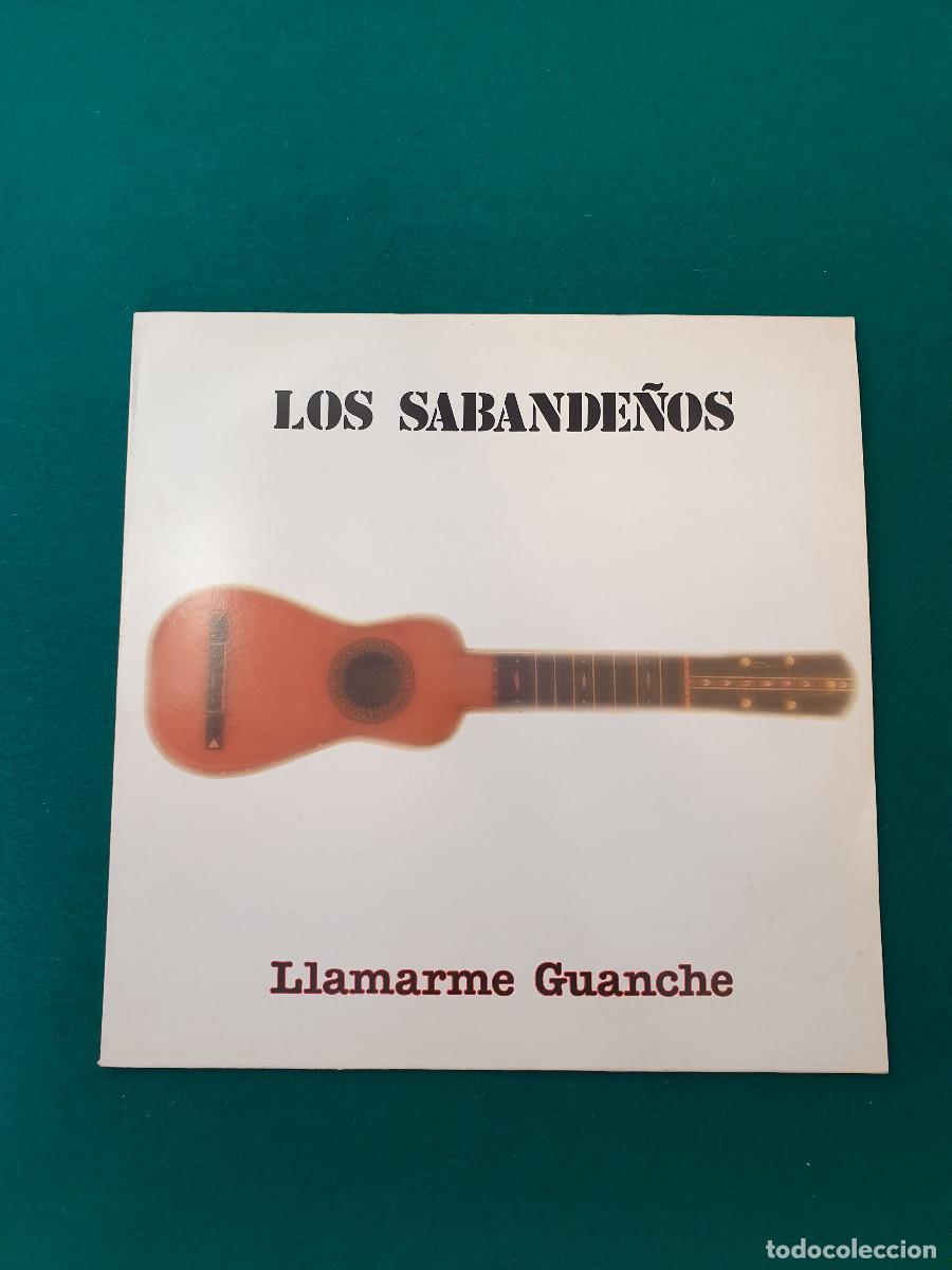 Discos de vinilo: Los Sabande&ntilde;os &lrm;&ndash; Llamarme Guanche - Foto 1
