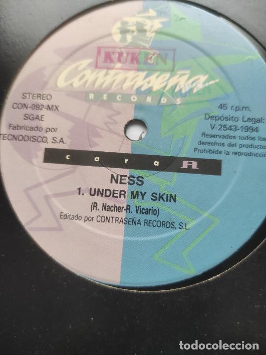 Discos de vinilo: Ness &ndash; Under My Skin - MAXI-ESPA&Ntilde;A-** - Foto 1
