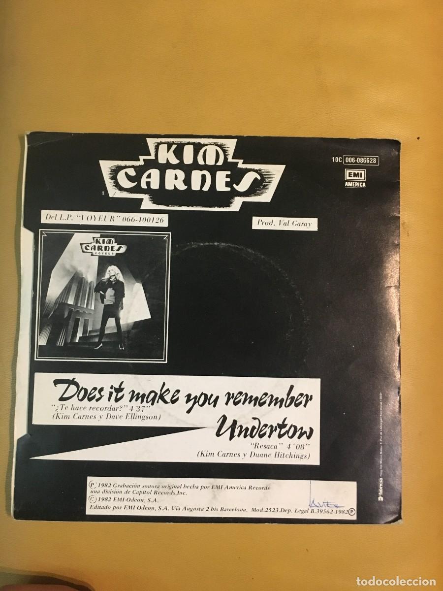 Discos de vinilo: Kim Carnes &lrm;&ndash; &iquest;Te Hace Recordar? - Foto 2