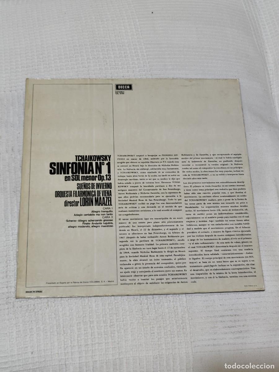 Discos de vinilo: Tchaikovsky &ndash; Sinfonia No. 1 - Foto 2
