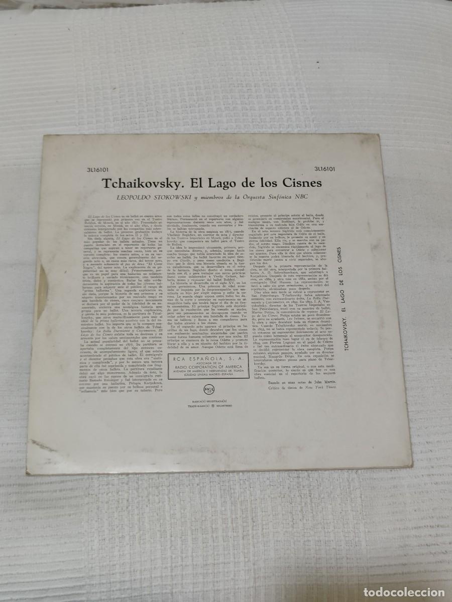 Discos de vinilo: Tchaikovsky - El Lago De Los Cisnes (Actos Il y Ill) - Foto 2