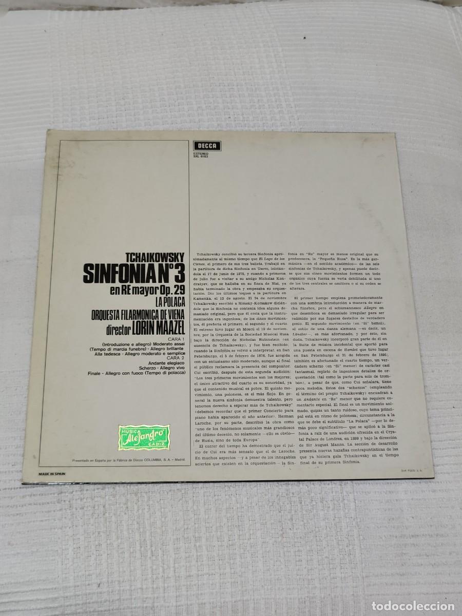 Discos de vinilo: Tchaikovsky &ndash; Symphony No. 3 - Foto 2