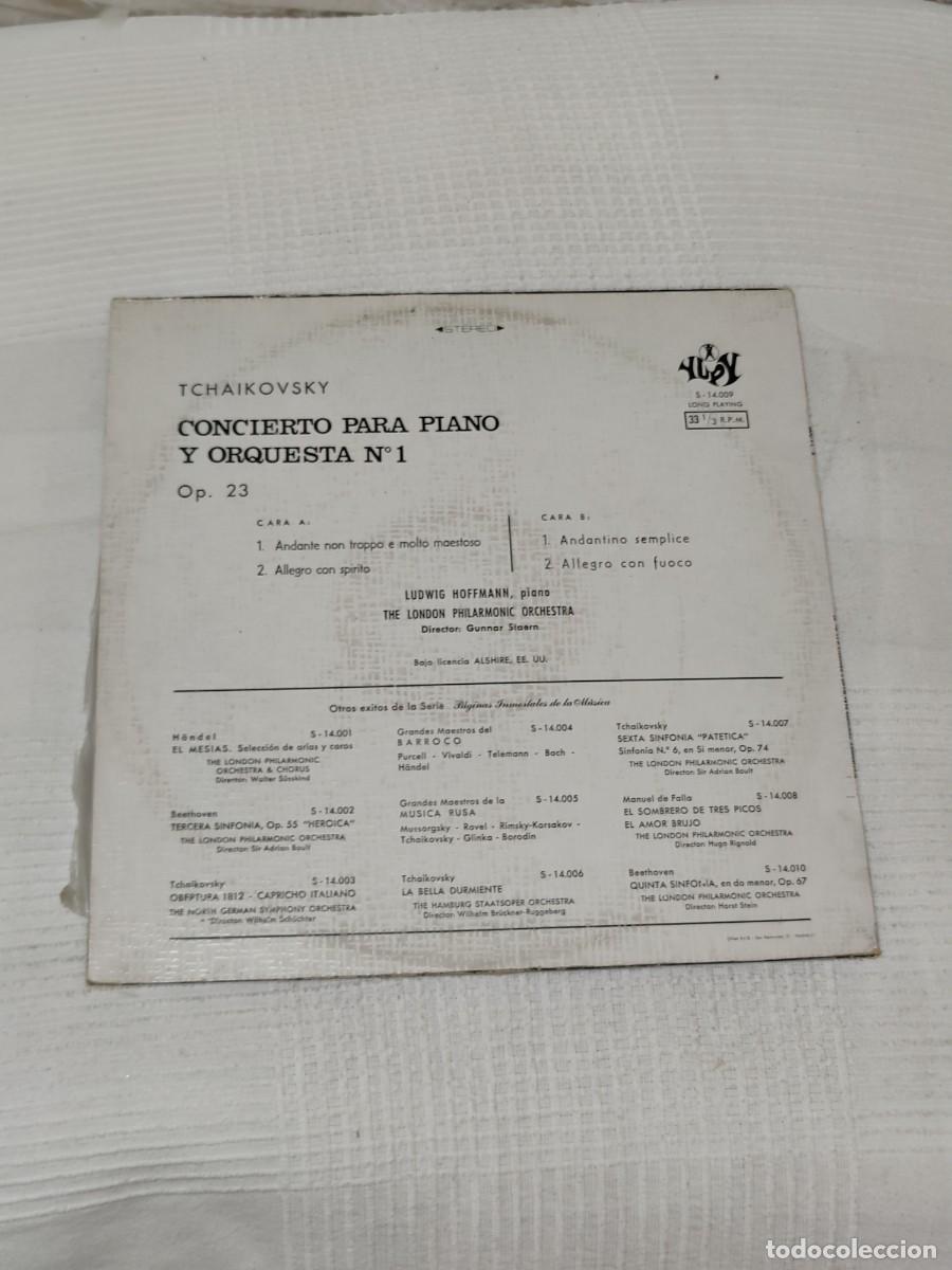 Discos de vinilo: Tchaikovsky &ndash; Concierto N.&ordm; 1 - Foto 2