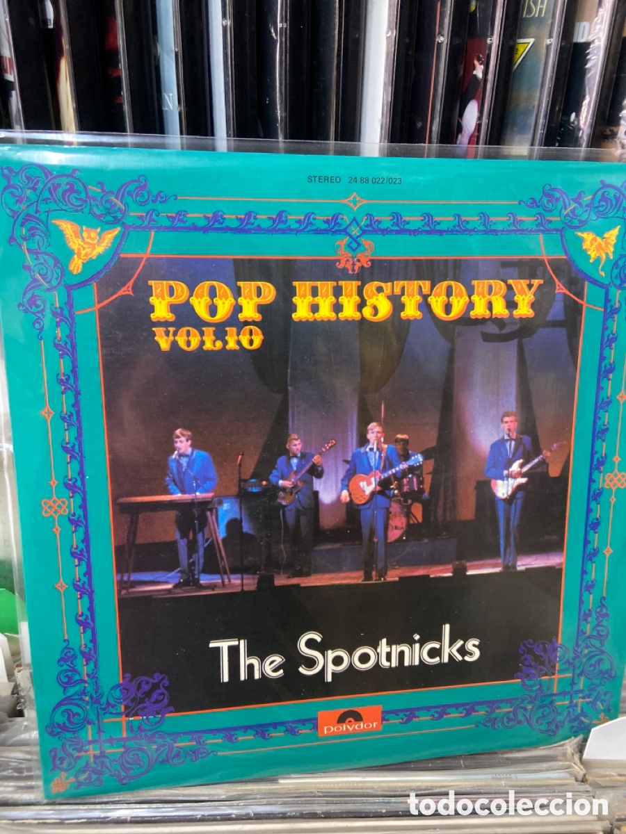 Discos de vinilo: Pop history 10 the spotnicks - Foto 1