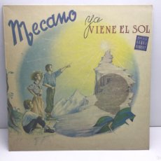 Discos de vinilo: LP VINILO - MECANO - YA VIENE EL SOL - CBS RECORDS 1984. Lote 392684414