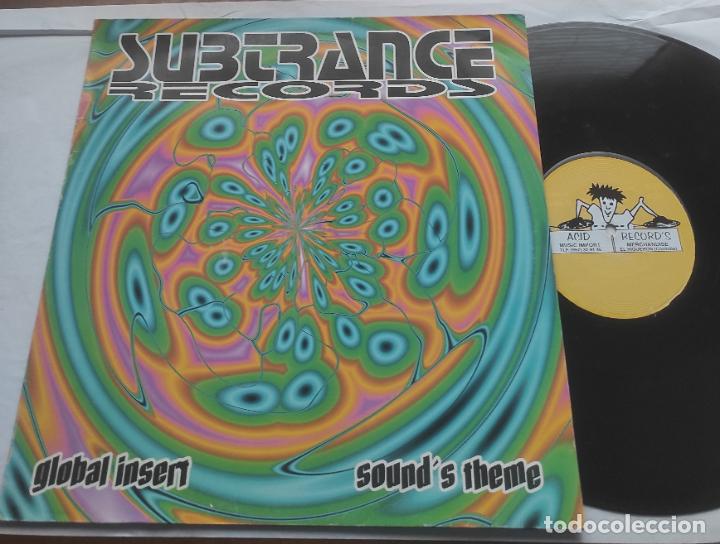 Discos de vinilo: Global Insert &lrm;&ndash; Sounds Theme-MAXI-GERMANY-1996-** - Foto 1