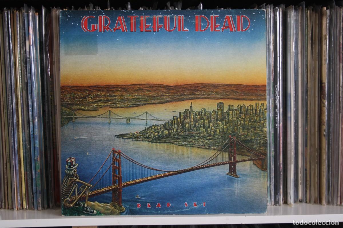 Discos de vinilo: GRATEFUL DEAD, DEAD SET, DOBLE LP GATEFOLD, ORIGINAL 1981, LP - Foto 1