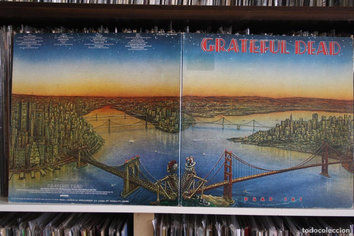 Discos de vinilo: GRATEFUL DEAD, DEAD SET, DOBLE LP GATEFOLD, ORIGINAL 1981, LP - Foto 2
