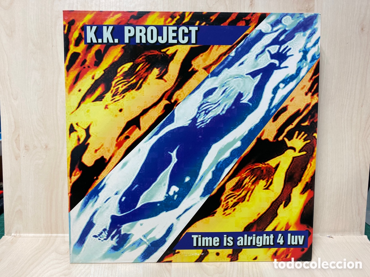 Discos de vinilo: K.K. Project - Time Is Alright 4 Luv (12&rdquo;) - Foto 1