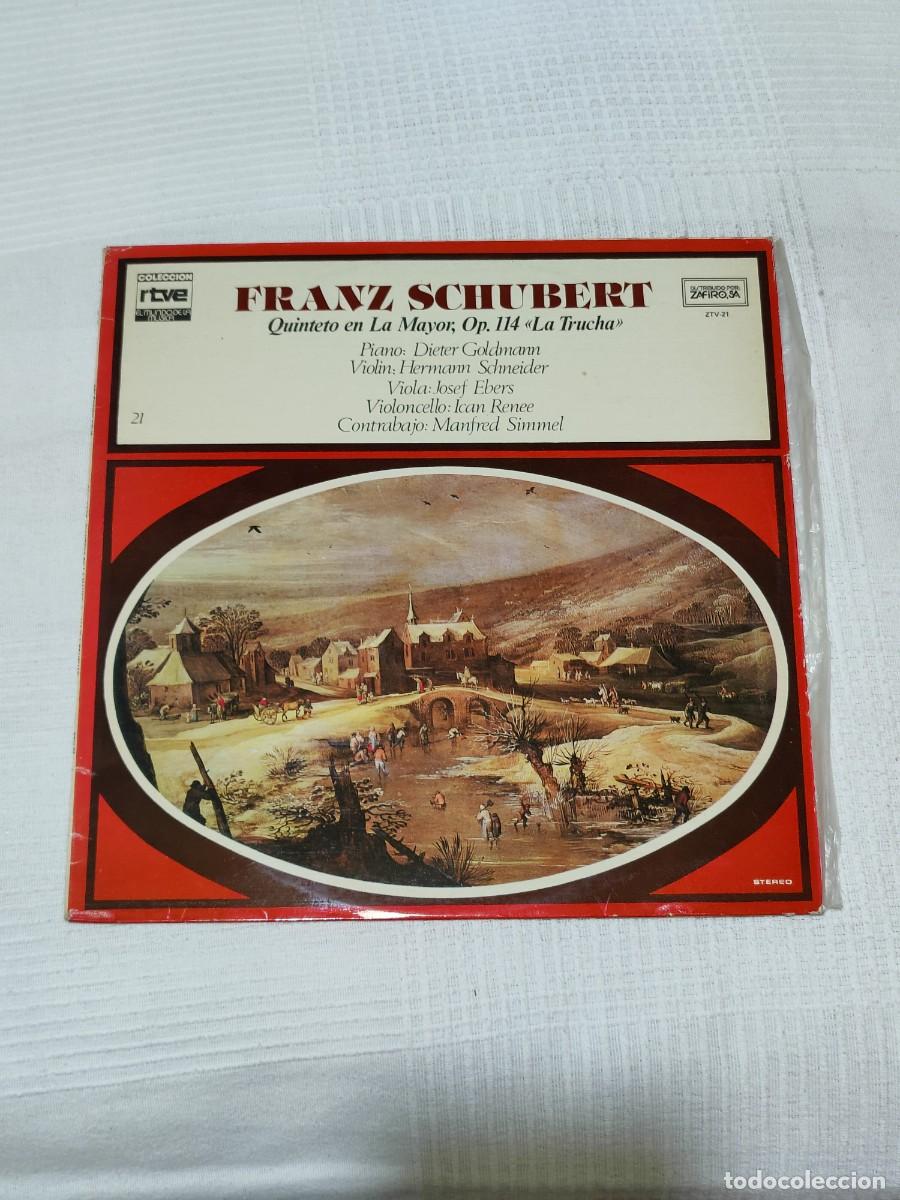 Discos de vinilo: Franz Schubert - Quinteto En La Mayor - Foto 1