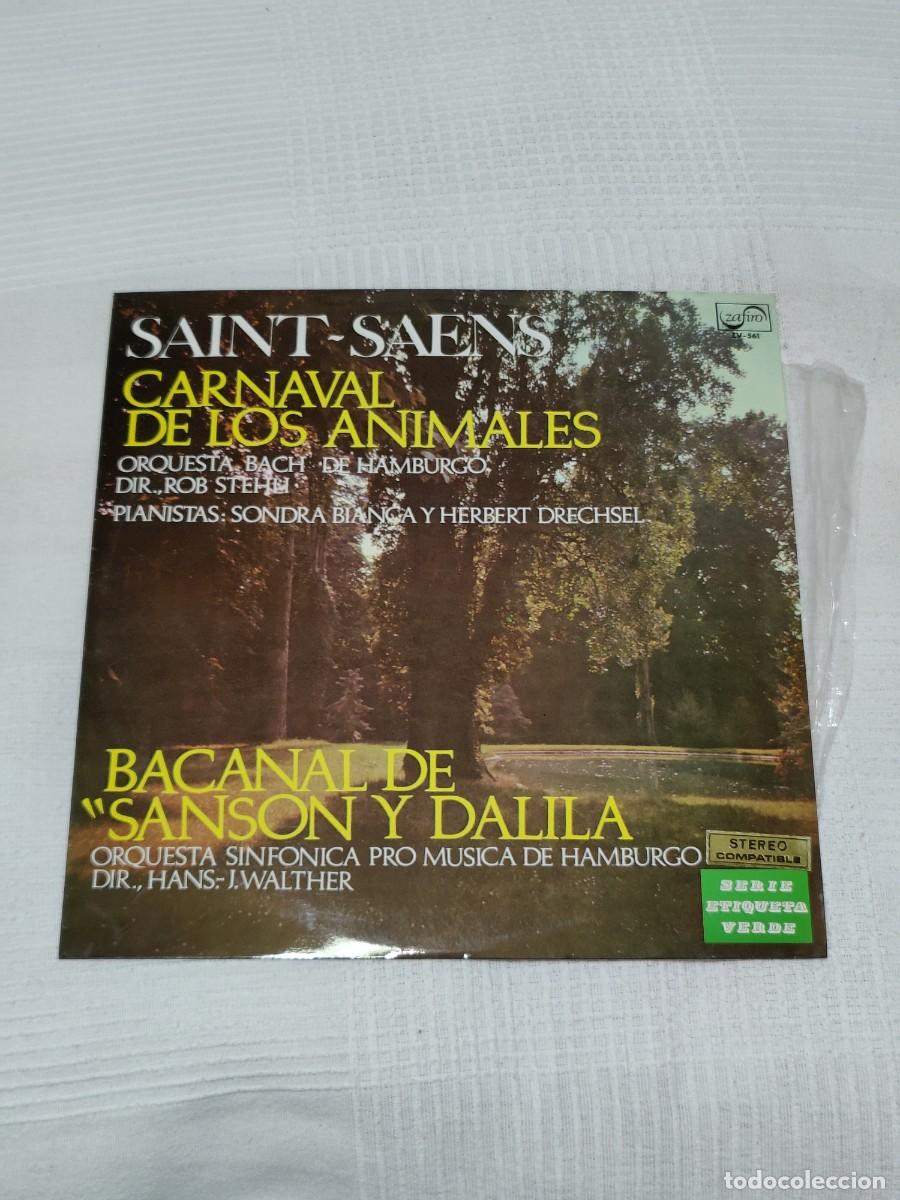 Discos de vinilo: Saint-Saens - Carnaval De Los Animales - Foto 1