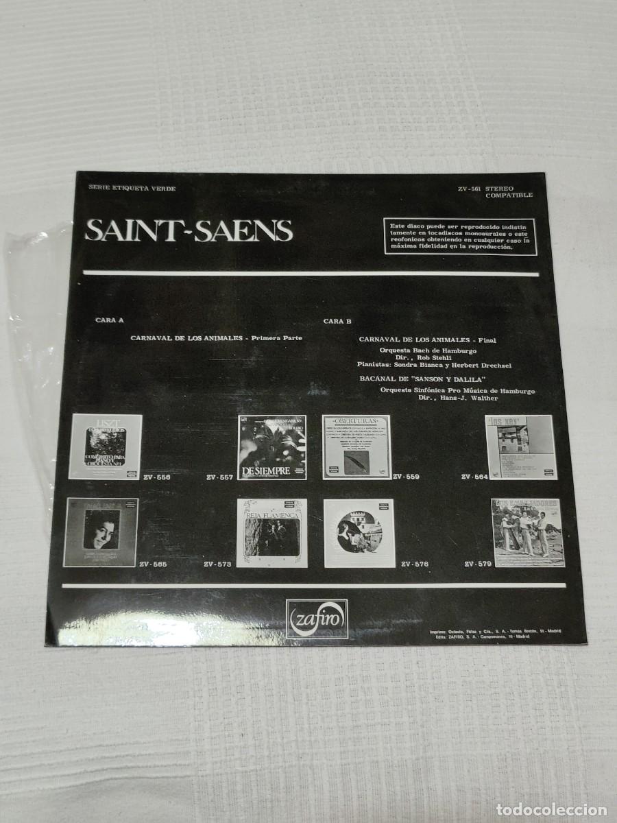 Discos de vinilo: Saint-Saens - Carnaval De Los Animales - Foto 2