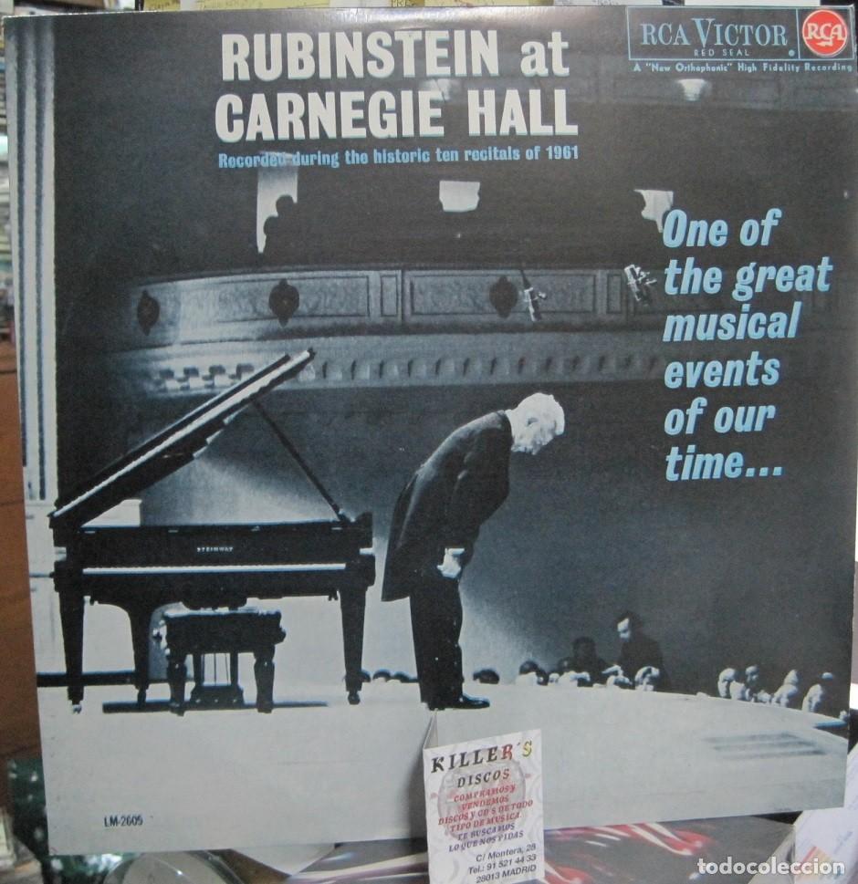 Discos de vinilo: Rubinstein &ndash; Highlights From Rubinstein At Carnegie Hall - Foto 1