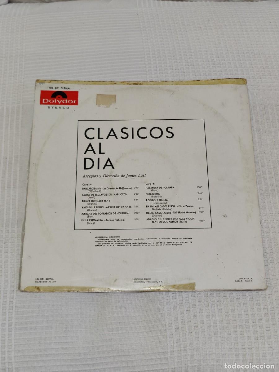 Discos de vinilo: James Last &ndash; Cl&aacute;sicos Al D&iacute;a - Foto 3