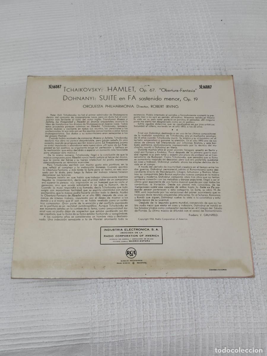 Discos de vinilo: Tchaikovsky &ndash; Hamlet - Foto 2