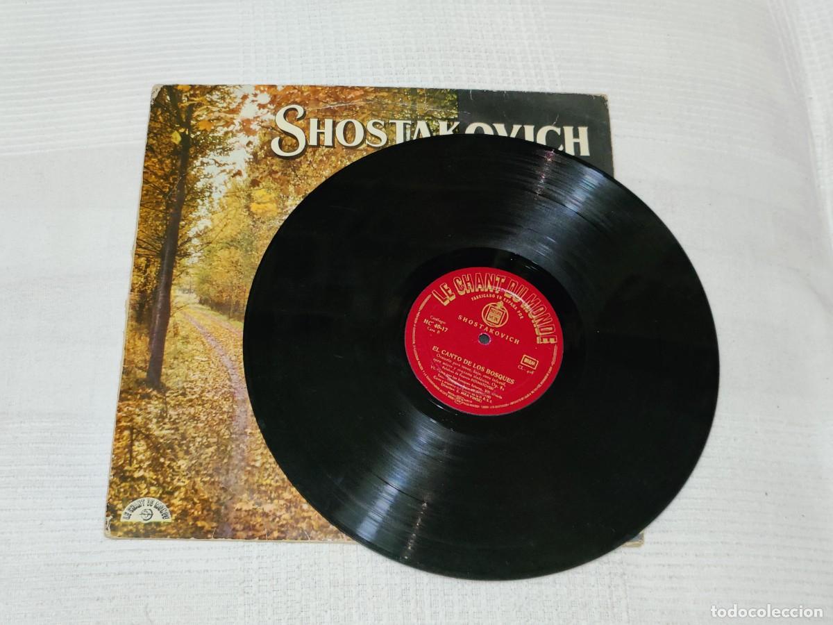 Discos de vinilo: Shostakovitch - El Canto de los Bosques - Foto 3