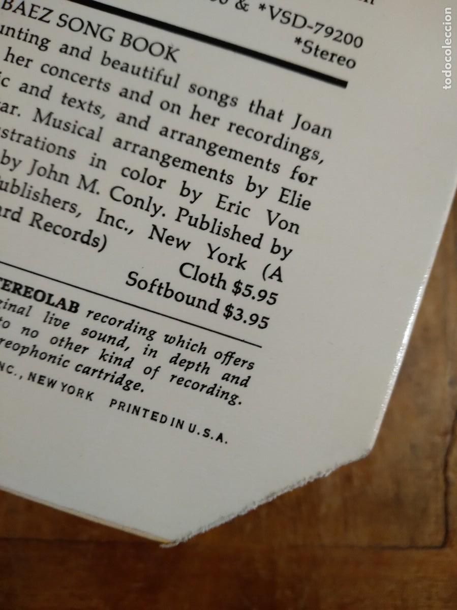 Discos de vinilo: Joan Baez-Noel-Lp Vinilo- - Foto 3