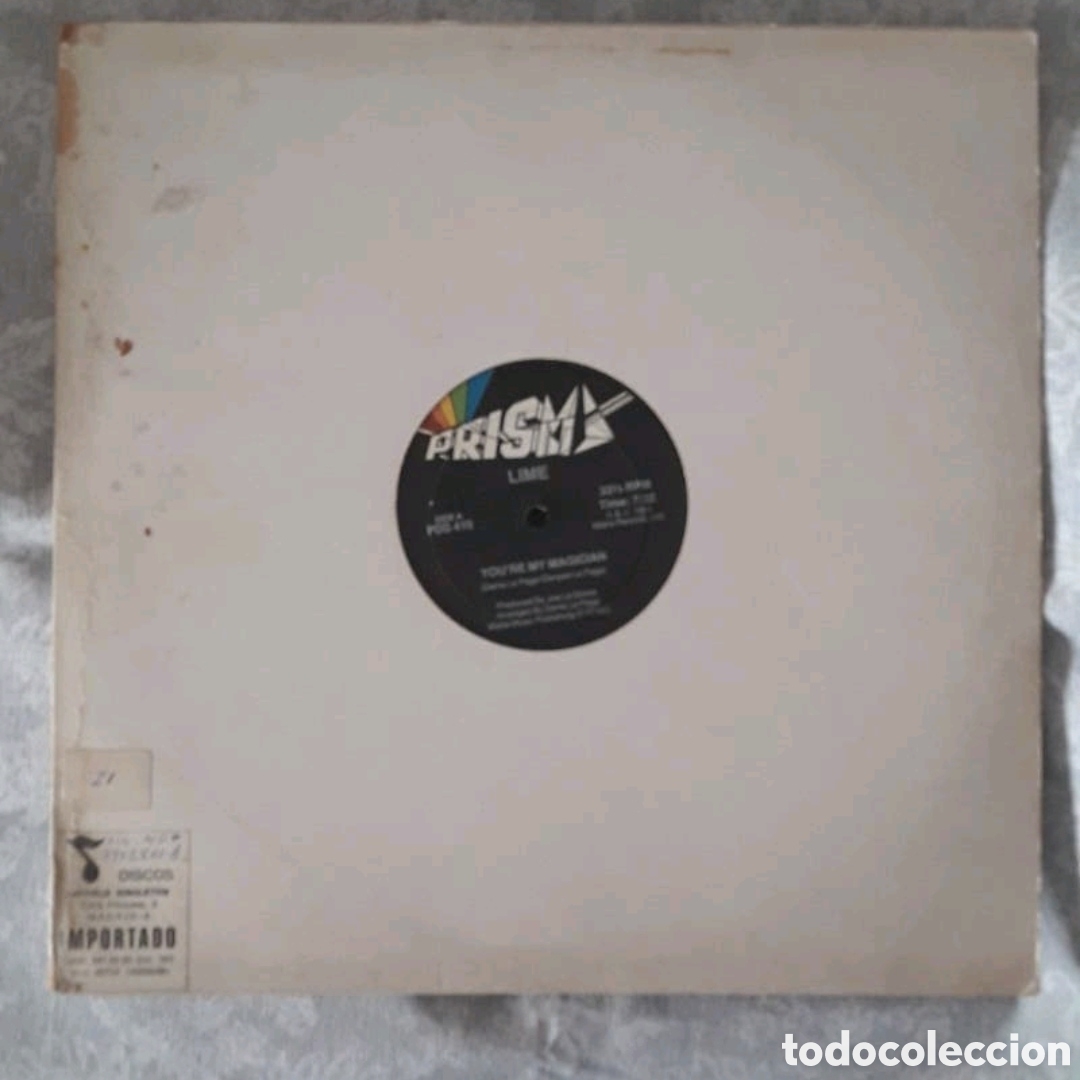 Discos de vinilo: Maxi single Lime.&nbsp;Youre My Magician - Foto 3