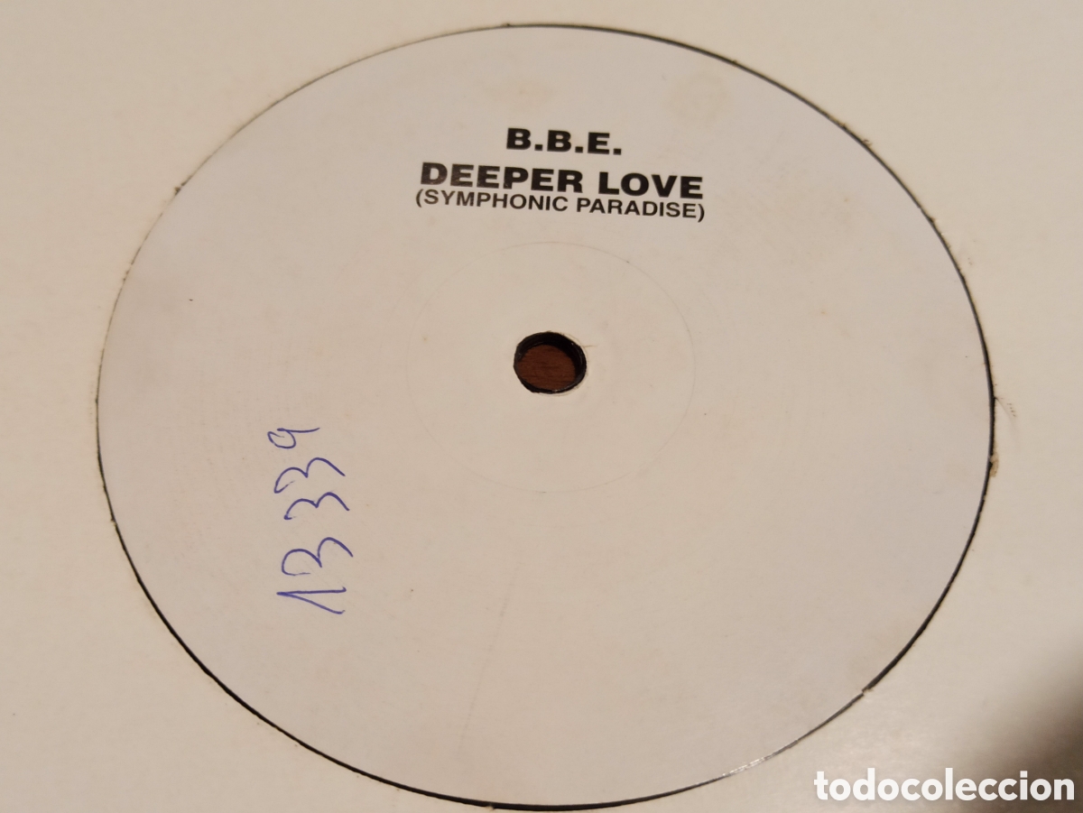 Discos de vinilo: B. B. E. - Deeper Love (Symphonic Paradise) - Foto 2