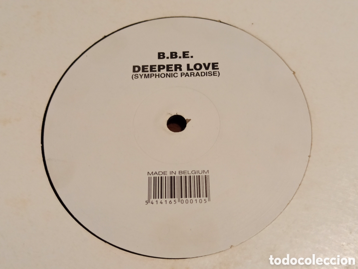 Discos de vinilo: B. B. E. - Deeper Love (Symphonic Paradise) - Foto 1