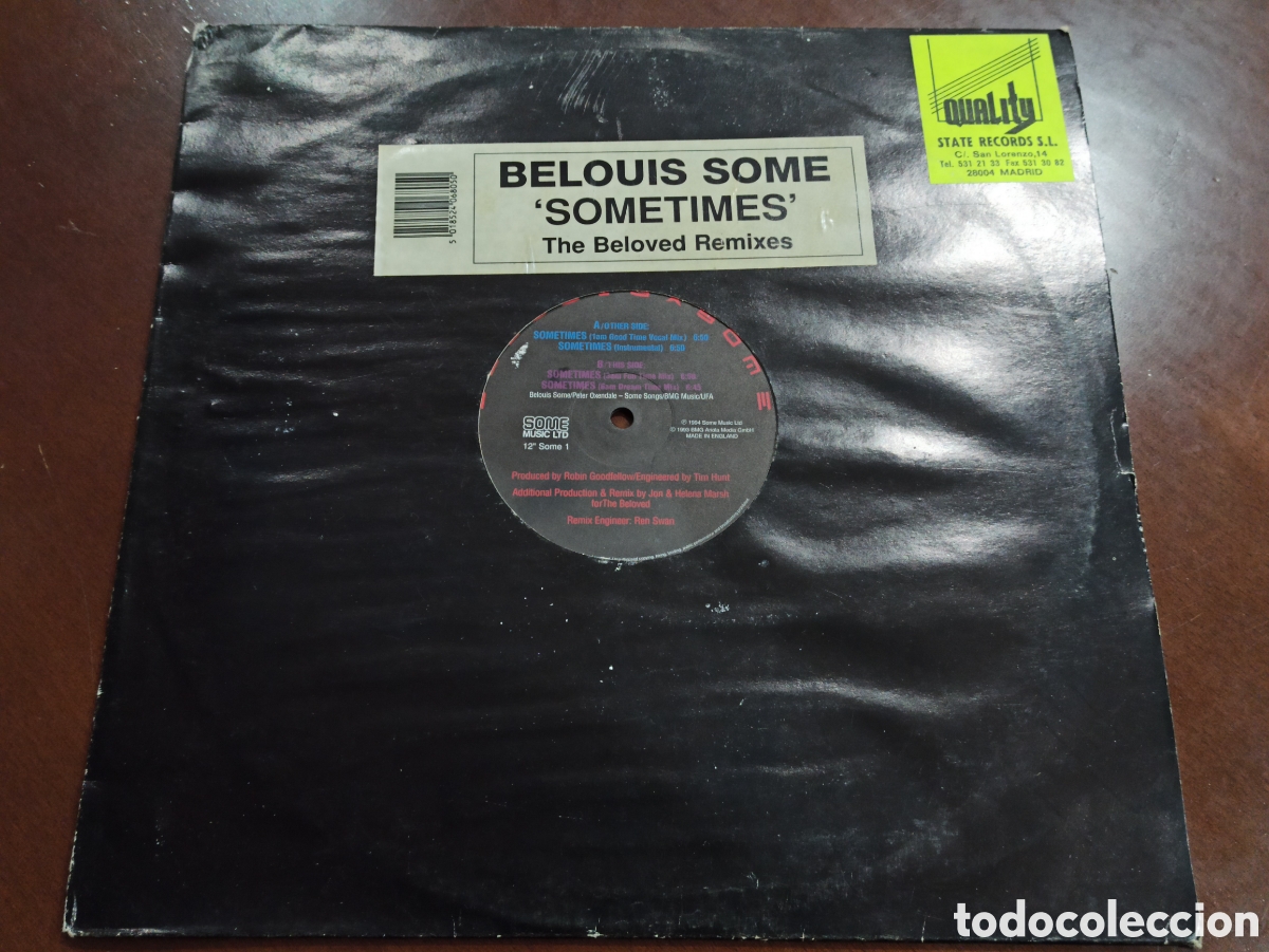 Discos de vinilo: Belouis Some - Sometimes - Foto 1