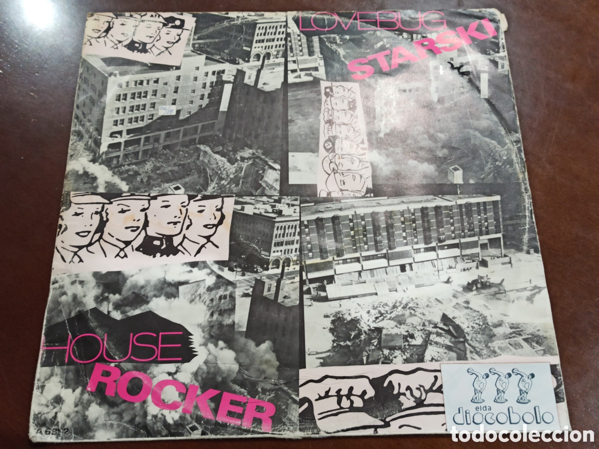 Discos de vinilo: Lovebug Starski - House Rocker - Foto 1