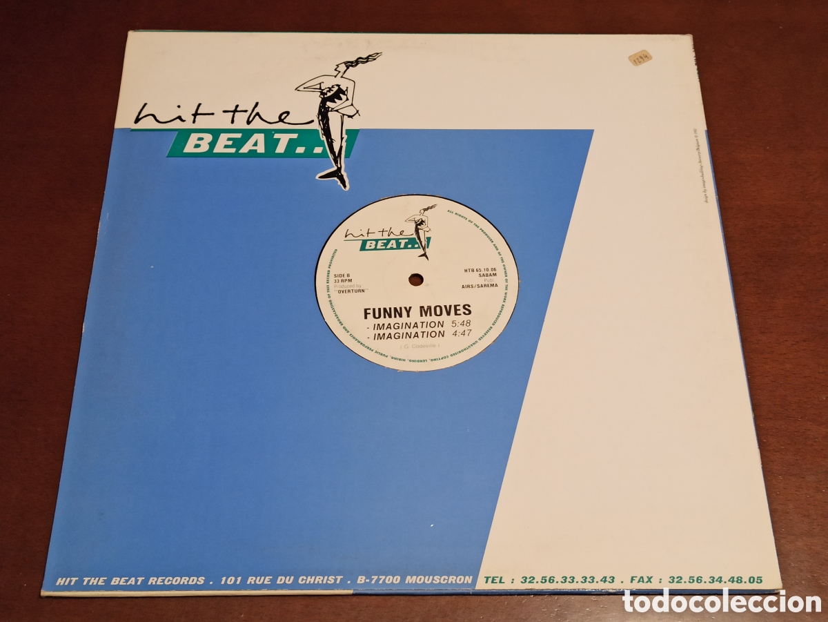 Discos de vinilo: Funny Moves - Imagination - Foto 2