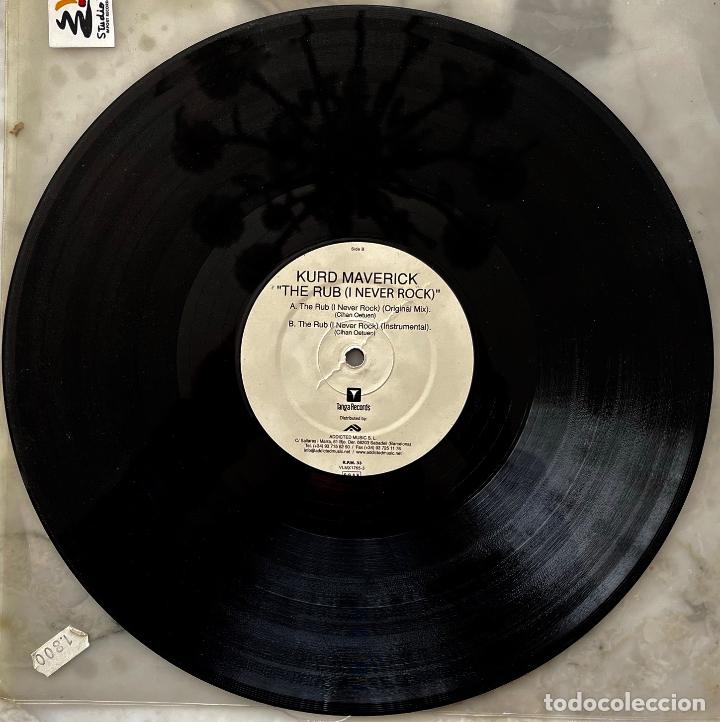 Discos de vinilo: KURD MAVERICK, THE RUB. MAXI SINGLE 2 TEMAS - Foto 1
