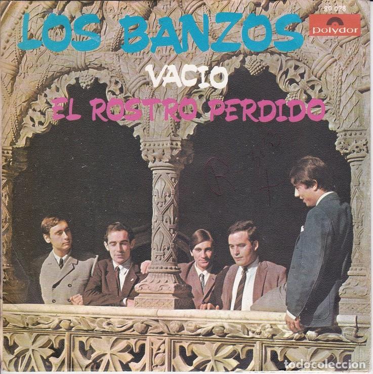 Discos de vinilo: Los Banzos - Vac&iacute;o; El rostro perdido &ndash; POLYDOR 80.028 &ndash; 1968 - Foto 2