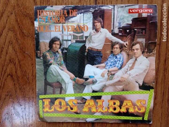 Discos de vinilo: Los Albas - historia de amor + ol&eacute;...el verano - Foto 1