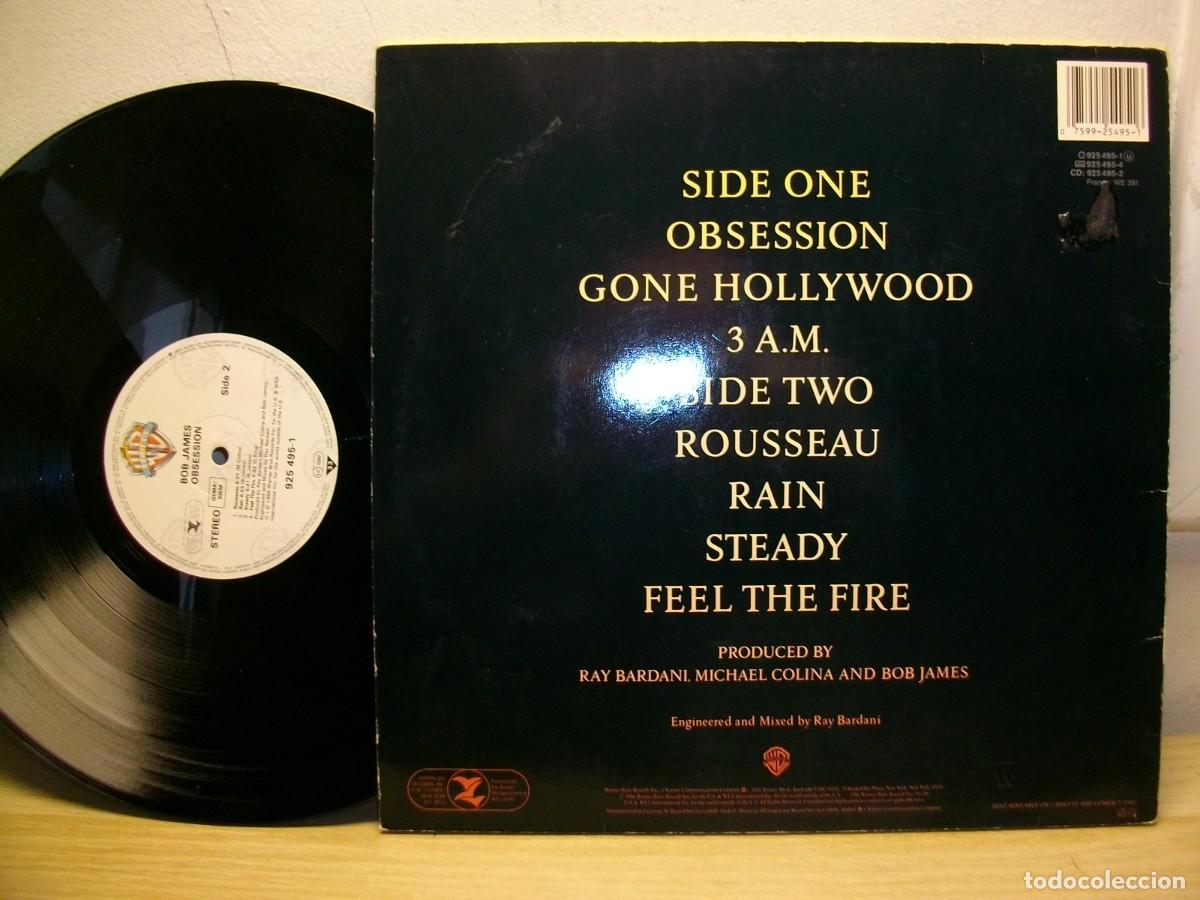 Discos de vinilo: Bob James Obsession LP - Foto 2