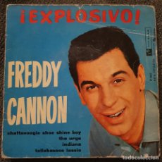Discos de vinilo: FREDDY CANNON - EP SPAIN 1960 - TOP RANK DISCOPHON 17062 - THE URGE - SOLO PORTADA - SIN DISCO