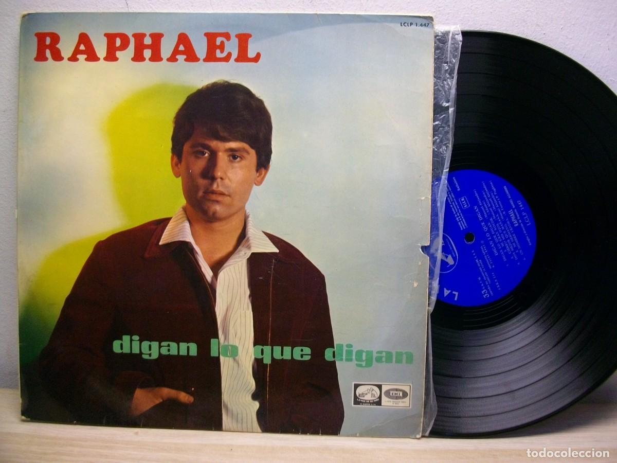 Discos de vinilo: Raphael &ndash; Digan Lo Que Digan LP - Foto 1