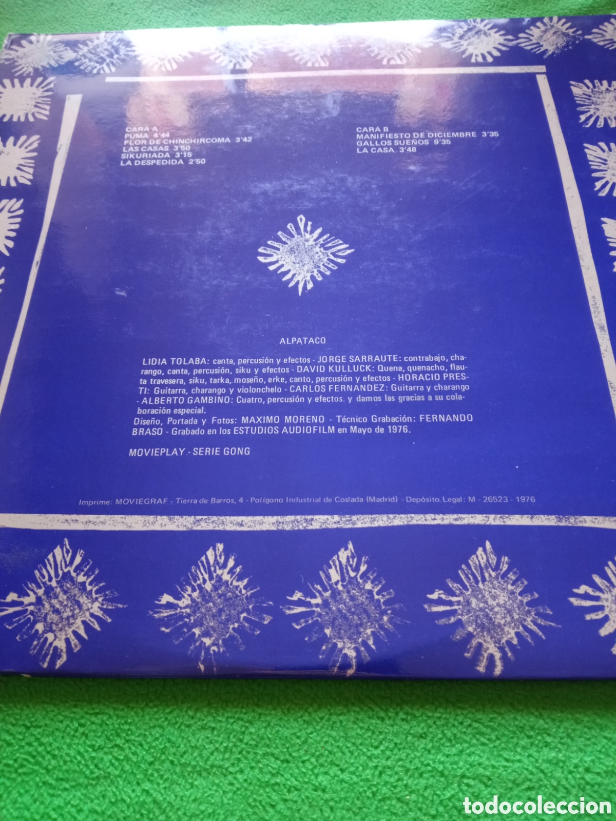 Discos de vinilo: Alpataco - Same Vinilo Lp - Foto 2