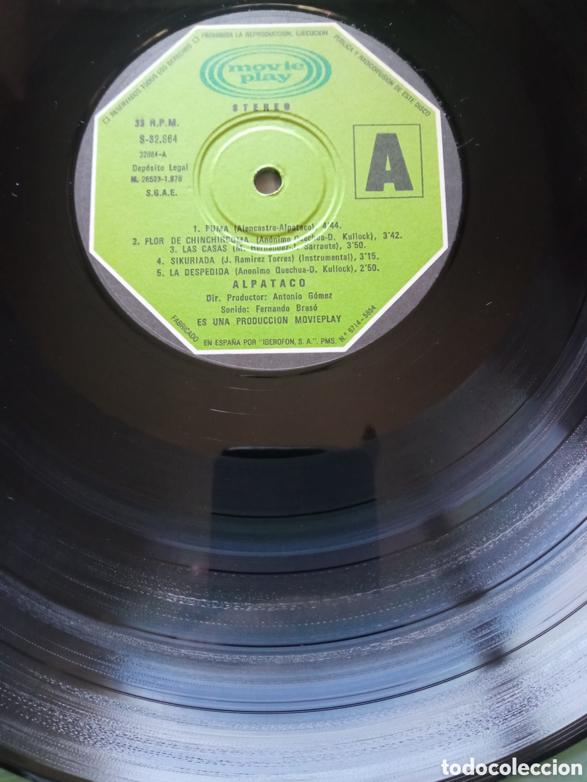 Discos de vinilo: Alpataco - Same Vinilo Lp - Foto 4