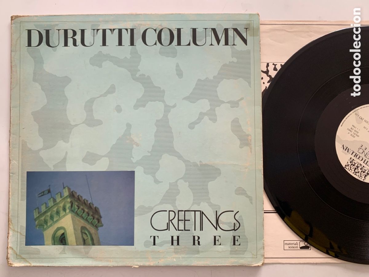 Discos de vinilo: maxi 12 Durutti Column Greetings Three de 1986 - Foto 1