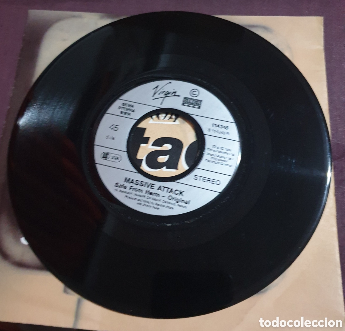 Discos de vinilo: Massive attack - safe from harm - Foto 2