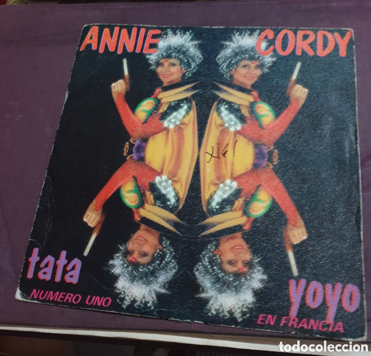 Discos de vinilo: Annie Cordy - tata yoyo - Foto 1