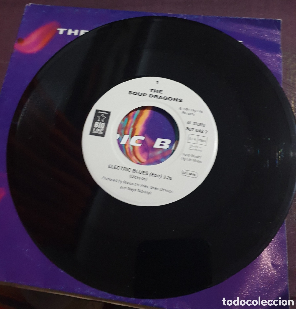 Discos de vinilo: The soup dragons - electric blues - Foto 2