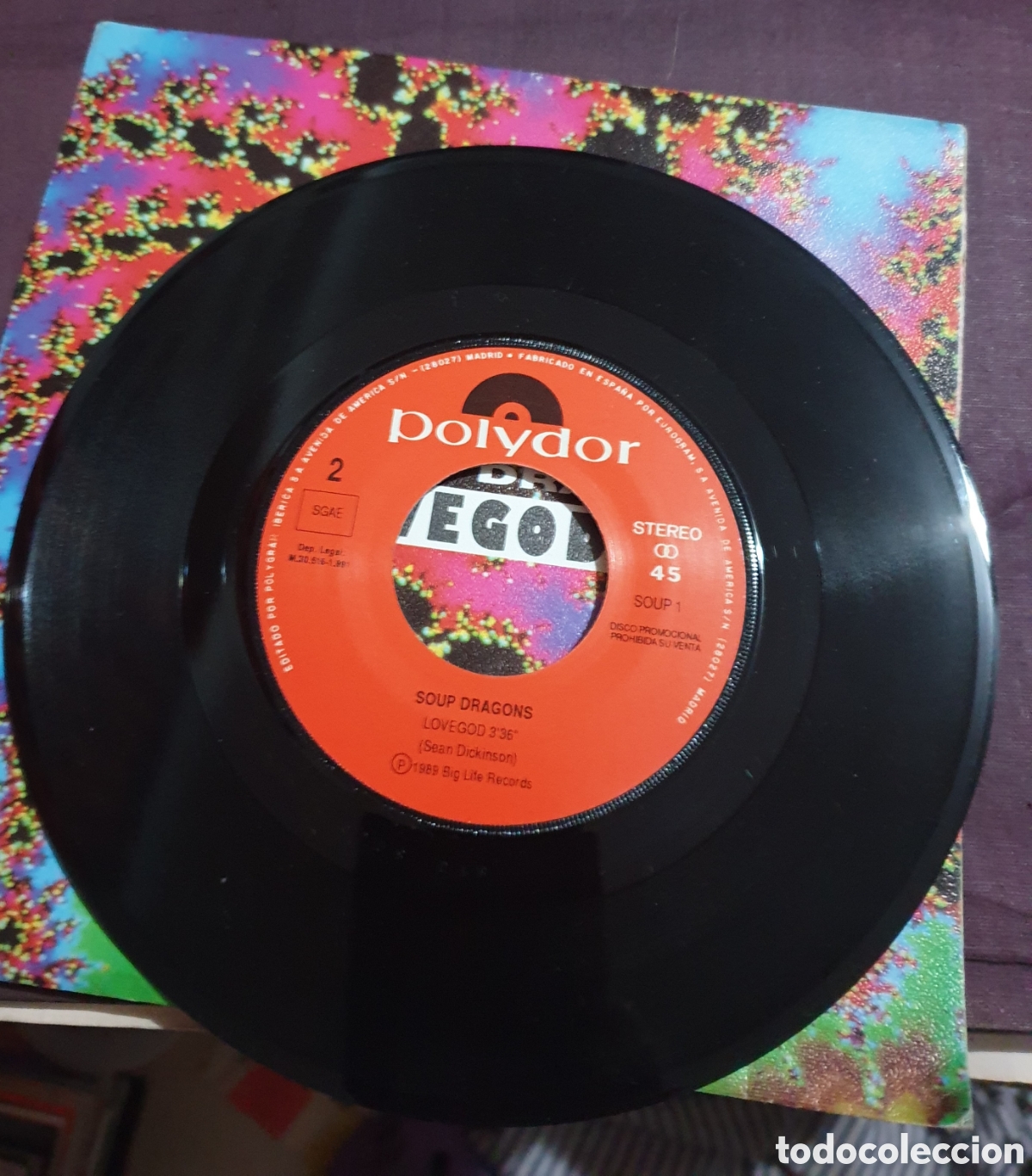 Discos de vinilo: The soup dragons - lovegod - Foto 2