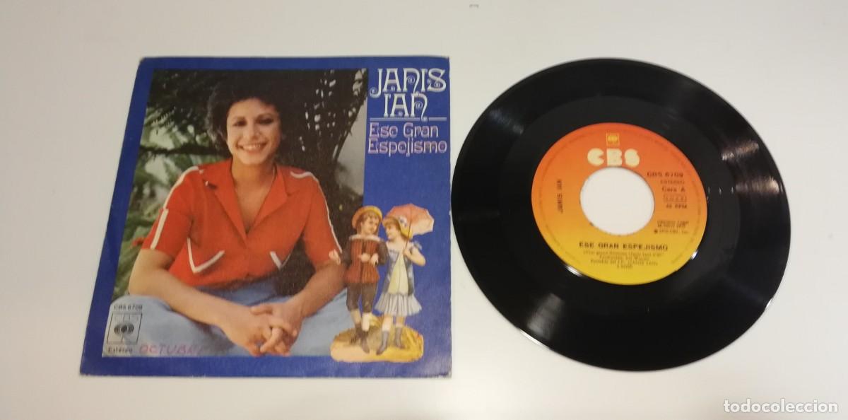 Vinyl records: S6-Janis Ian - That Grand Illusion = Ese Gran Espejismo (7&rdquo;, Single) - POR VG DISC NM