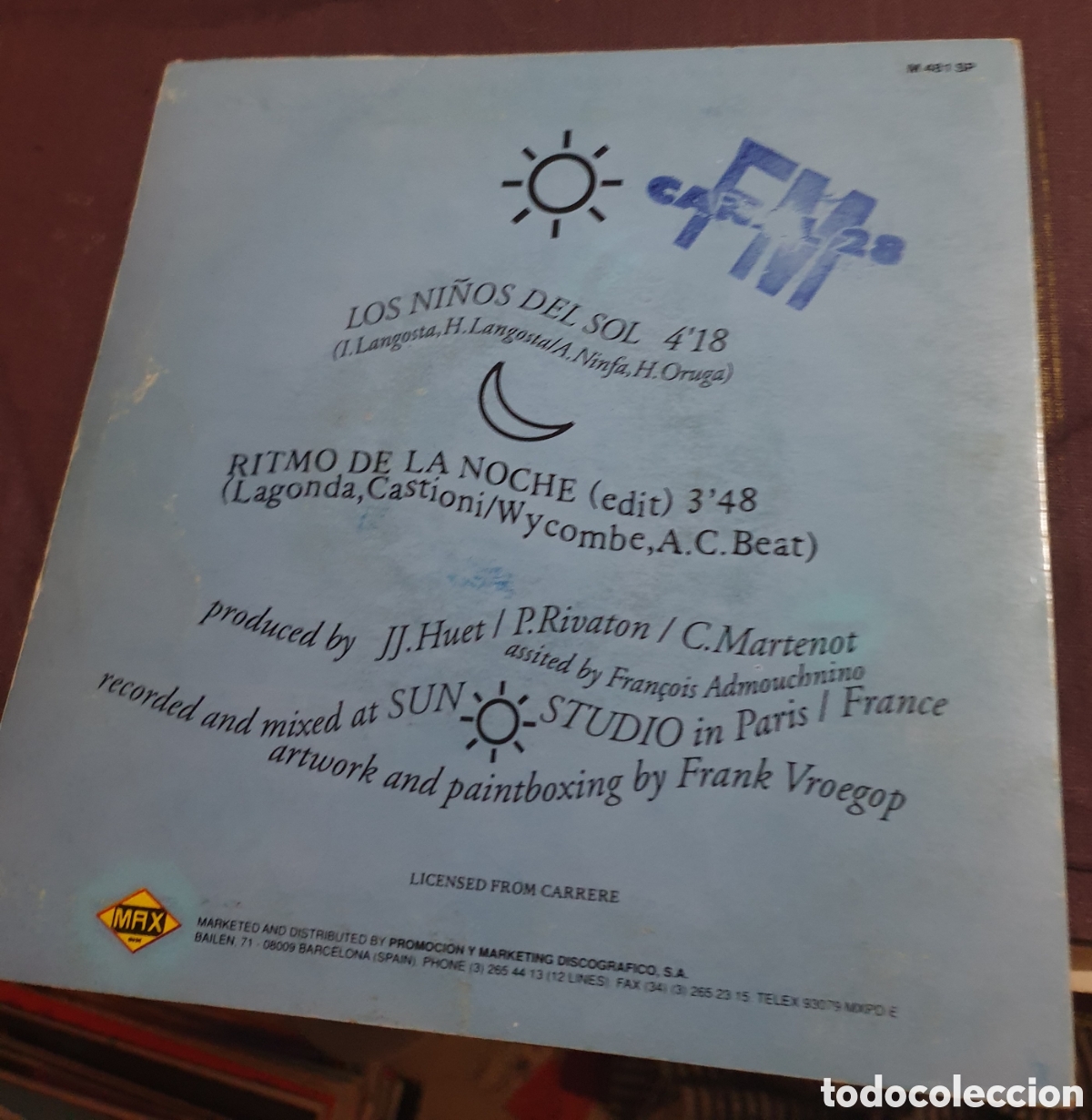 Discos de vinilo: Lorca - los.ni&ntilde;os del sol - Foto 2