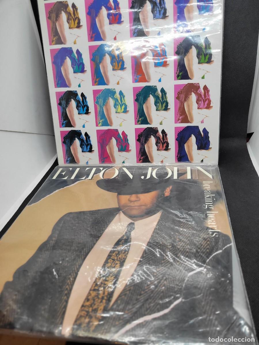 Discos de vinilo: Lote de 2 vinilo LP de EXITOS DE ELTON JOHN - Foto 1