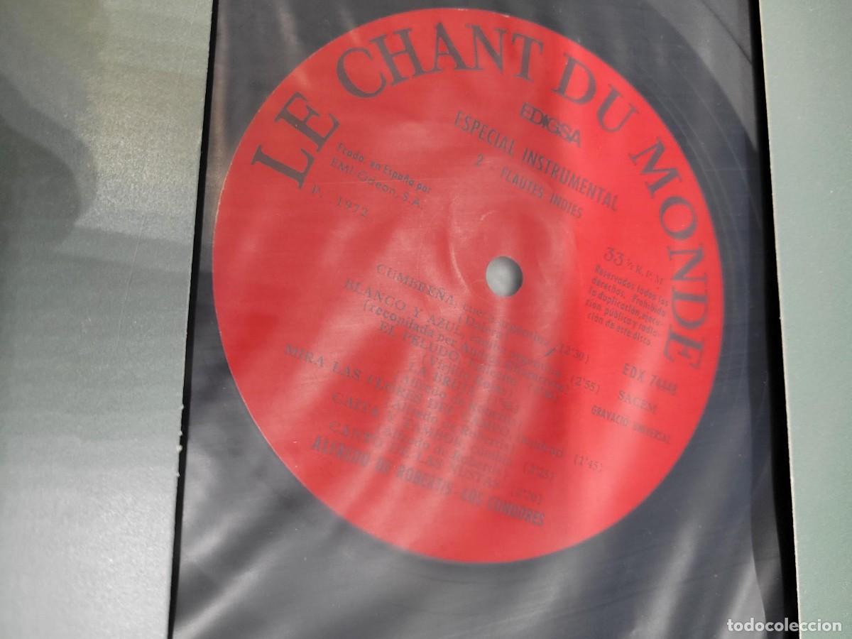Discos de vinilo: FLAUTAS INDIAS raro vinilo LP - Foto 5