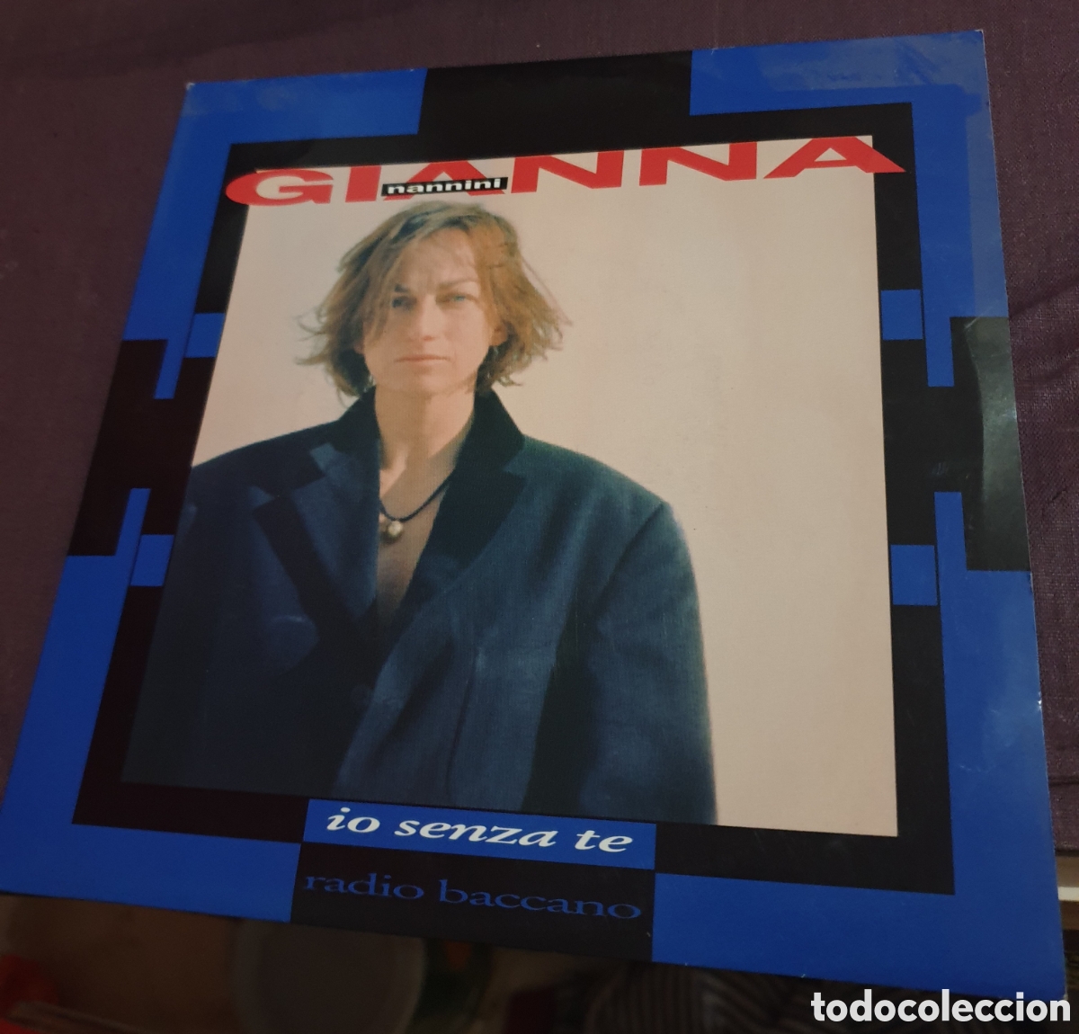 Discos de vinilo: Gianna Nannini - Io.senza te - Foto 1