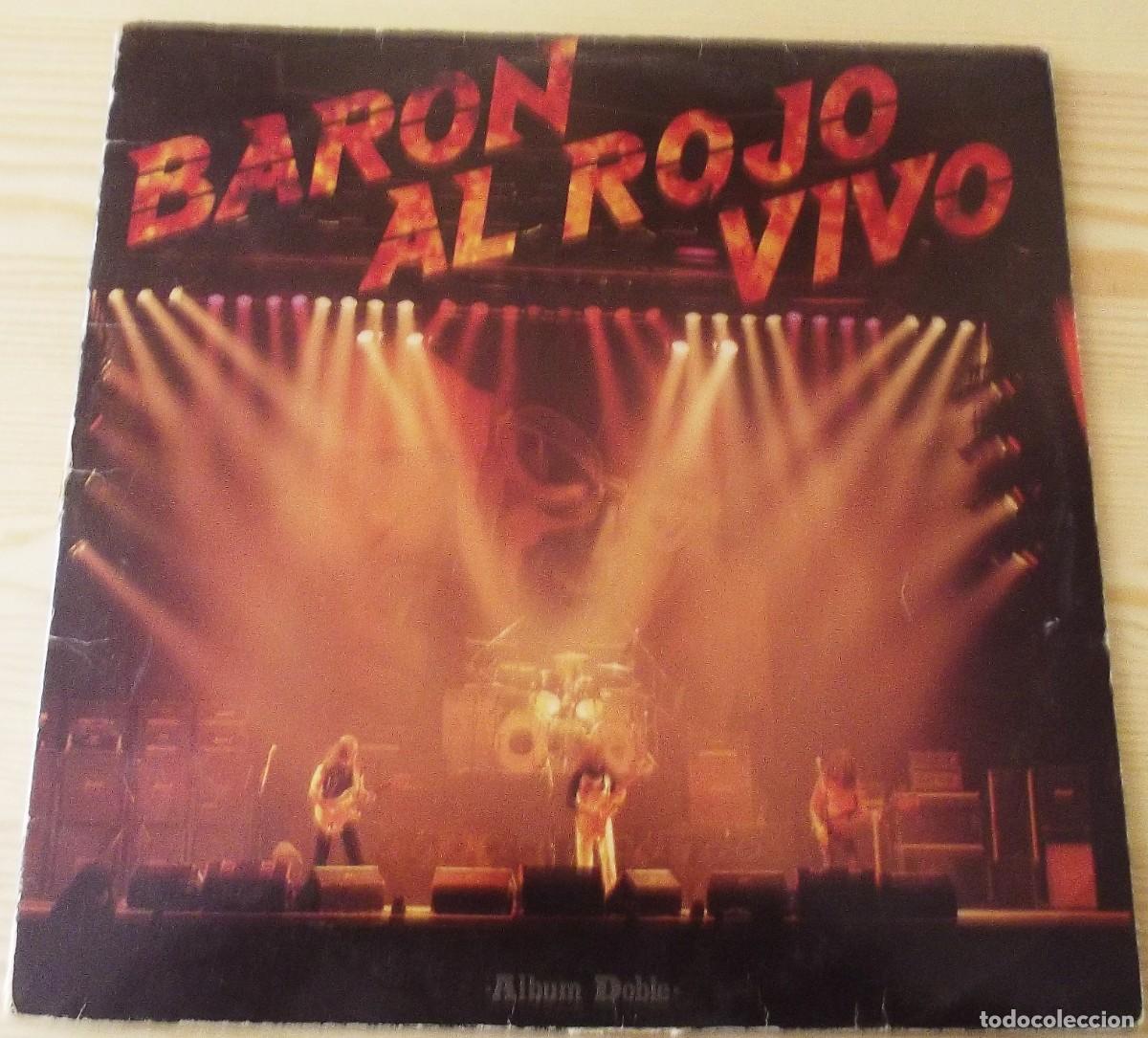 Discos de vinilo: LP. Baron Rojo en vivo 1984 - Foto 1