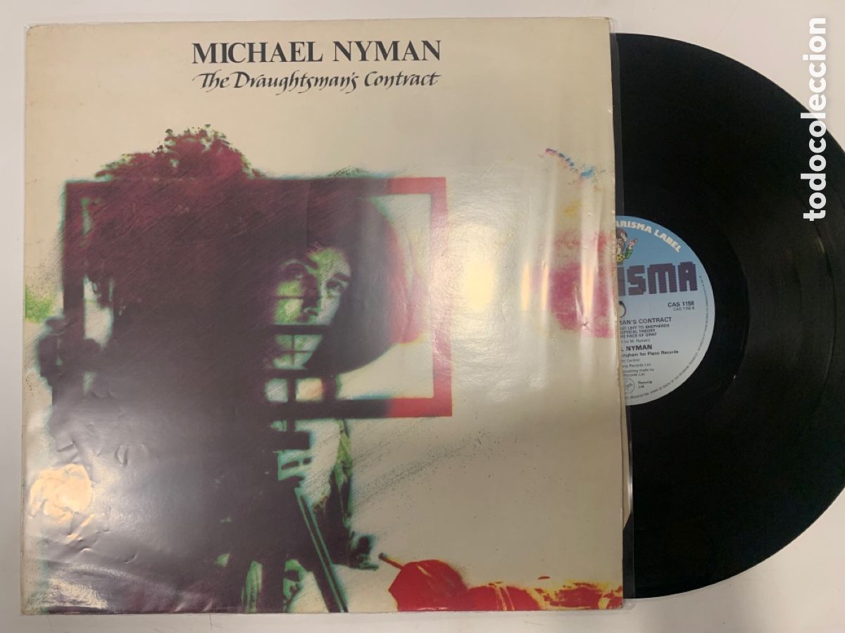 Discos de vinilo: lp Michael Nyman &ndash; The Draughtsmans Contract de 1983 - Foto 1
